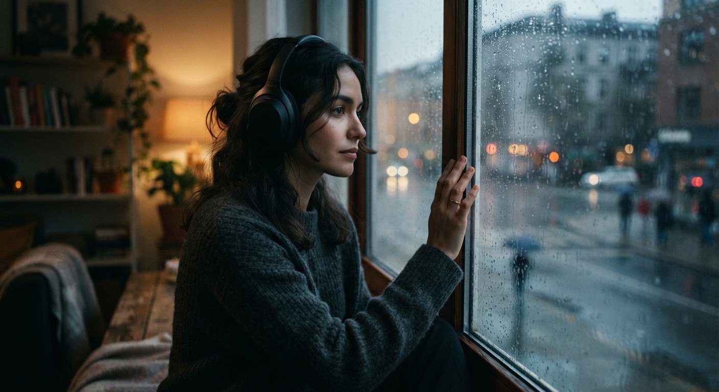 ¿Por qué la lluvia puede ser un buen fondo para concentrarte?